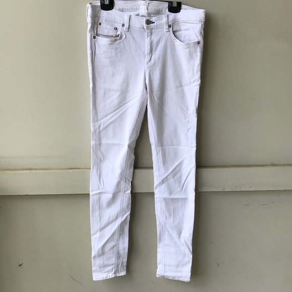 Rag & Bone White Skinny Jeans - Picture 2 of 7